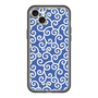 スリムプロテクションプレミアムケース［ 唐草模様 - Blue ］