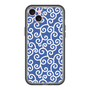 スリムプロテクションプレミアムケース［ 唐草模様 - Blue ］