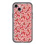 スリムプロテクションプレミアムケース［ 唐草模様 - Red ］