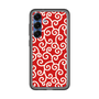 スリムプロテクションプレミアムケース［ 唐草模様 - Red ］