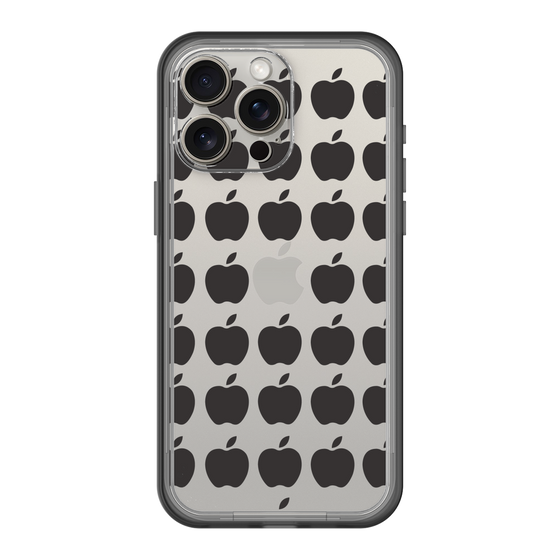 スリムプロテクションプレミアムケース［ Apple - Black ］
