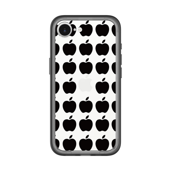 スリムプロテクションプレミアムケース［ Apple - Black ］
