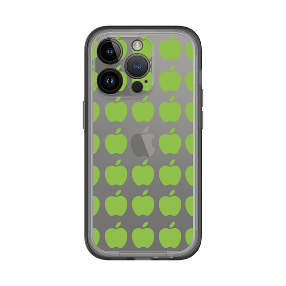 スリムプロテクションプレミアムケース［ Apple - Green ］