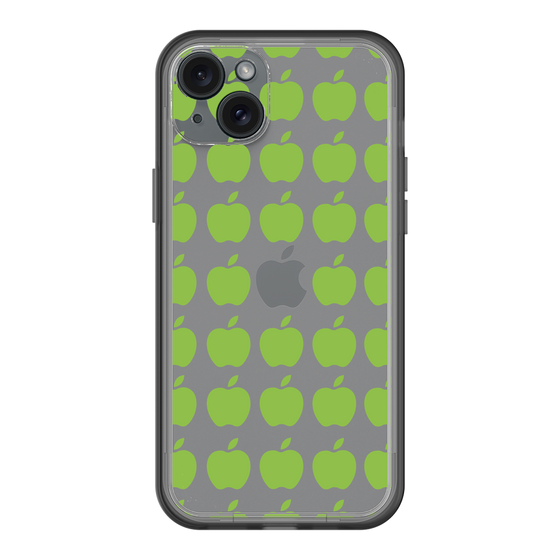 スリムプロテクションプレミアムケース［ Apple - Green ］