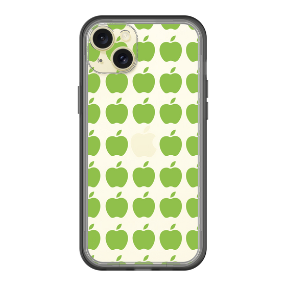 スリムプロテクションプレミアムケース［ Apple - Green ］