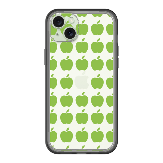 スリムプロテクションプレミアムケース［ Apple - Green ］