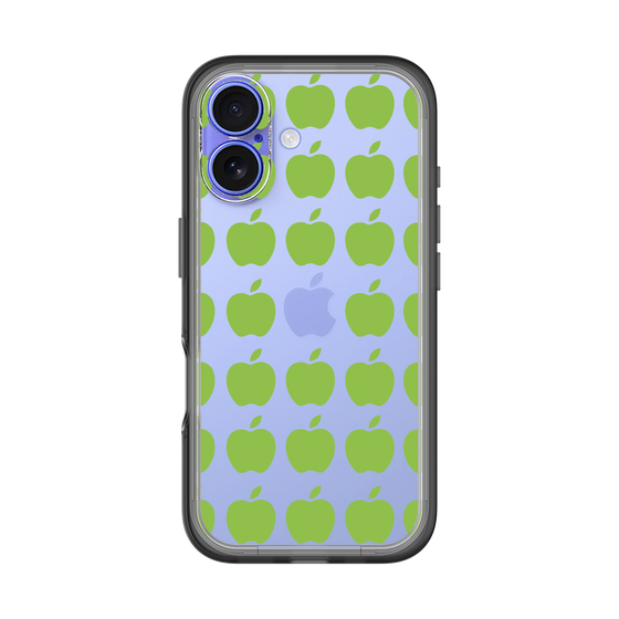 スリムプロテクションプレミアムケース［ Apple - Green ］