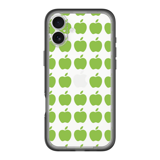 スリムプロテクションプレミアムケース［ Apple - Green ］