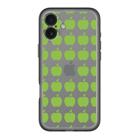 スリムプロテクションプレミアムケース［ Apple - Green ］