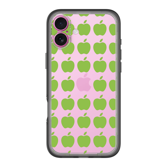 スリムプロテクションプレミアムケース［ Apple - Green ］