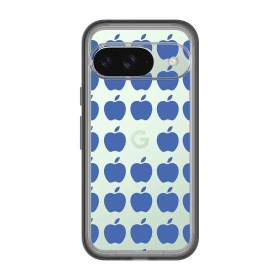 スリムプロテクションプレミアムケース［ Apple - Blue ］