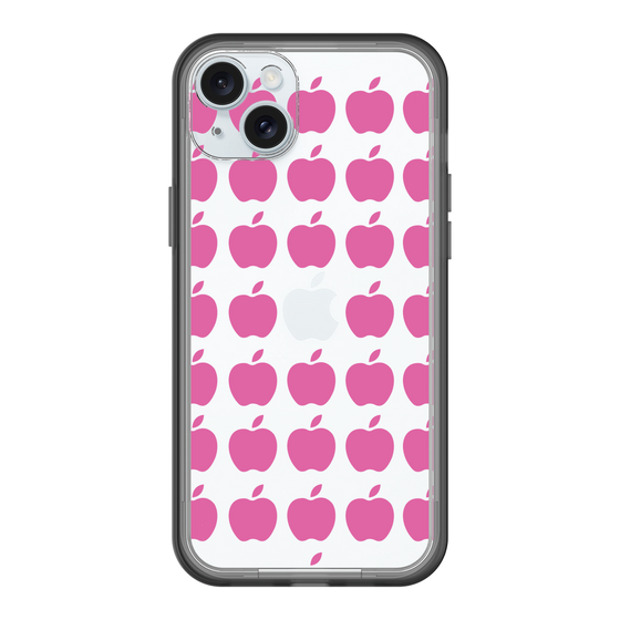 スリムプロテクションプレミアムケース［ Apple - Pink ］