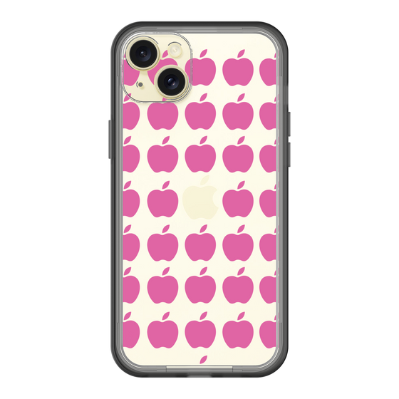 スリムプロテクションプレミアムケース［ Apple - Pink ］