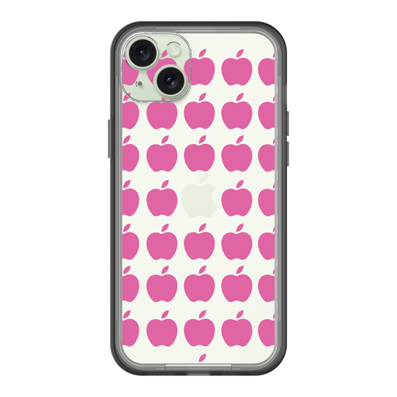 スリムプロテクションプレミアムケース［ Apple - Pink ］