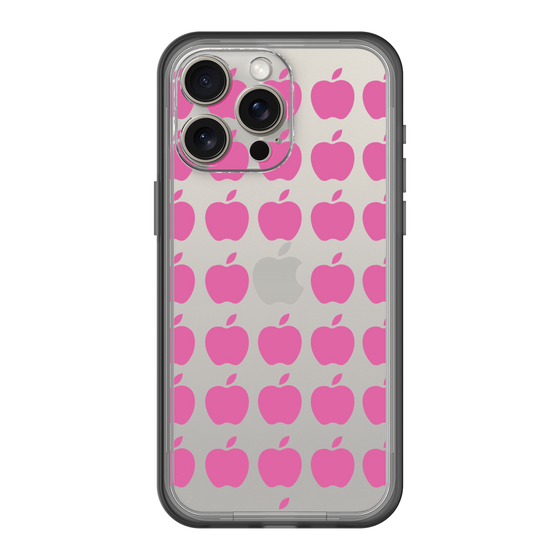 スリムプロテクションプレミアムケース［ Apple - Pink ］