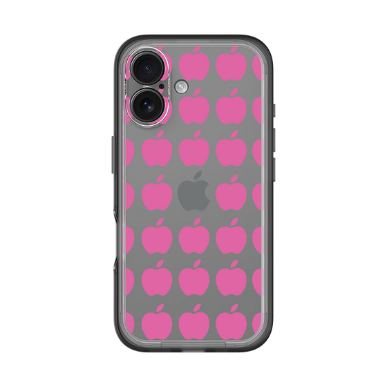 スリムプロテクションプレミアムケース［ Apple - Pink ］