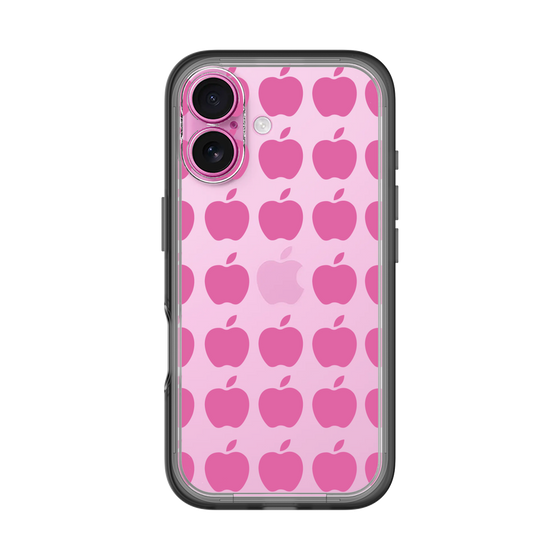 スリムプロテクションプレミアムケース［ Apple - Pink ］