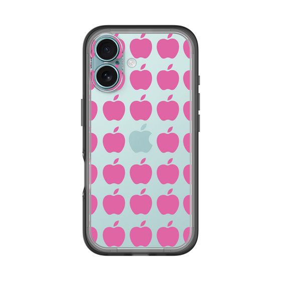 スリムプロテクションプレミアムケース［ Apple - Pink ］