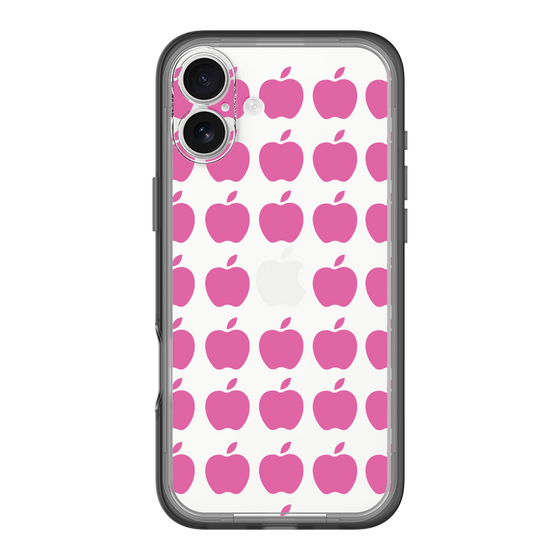 スリムプロテクションプレミアムケース［ Apple - Pink ］