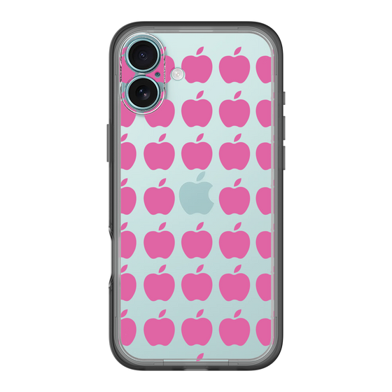 スリムプロテクションプレミアムケース［ Apple - Pink ］