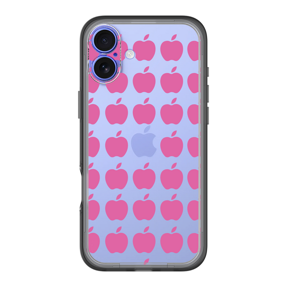 スリムプロテクションプレミアムケース［ Apple - Pink ］