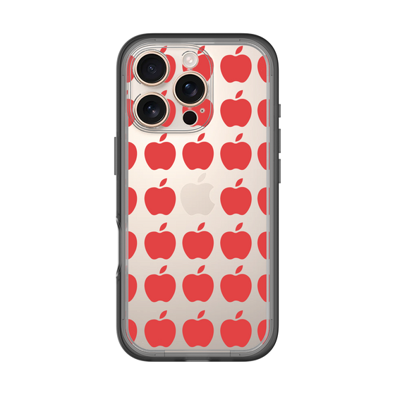 スリムプロテクションプレミアムケース［ Apple - Red ］