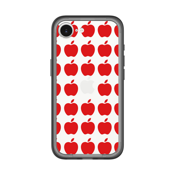 スリムプロテクションプレミアムケース［ Apple - Red ］