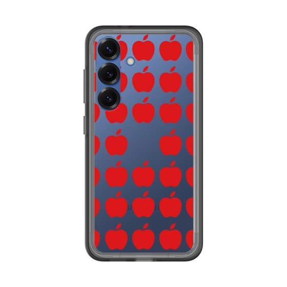 スリムプロテクションプレミアムケース［ Apple - Red ］