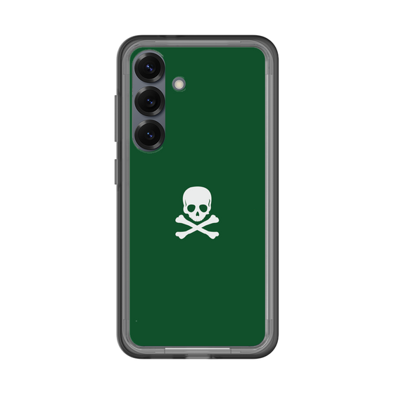 スリムプロテクションプレミアムケース［ スカル - Green ］
