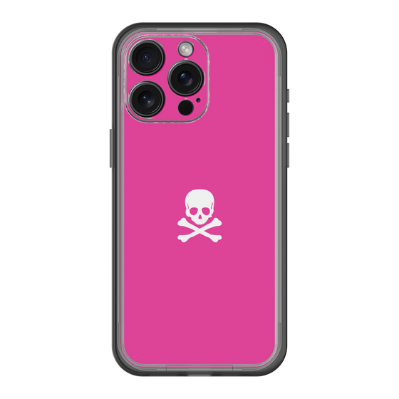 スリムプロテクションプレミアムケース［ スカル - Pink ］