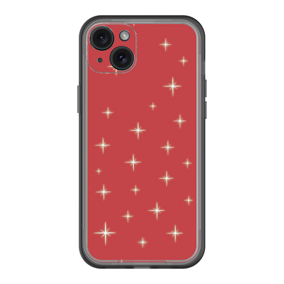 スリムプロテクションプレミアムケース［ Glitter - Red ］
