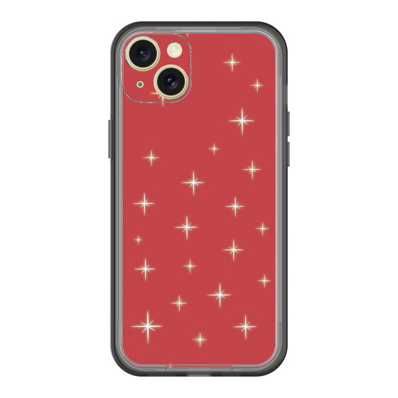 スリムプロテクションプレミアムケース［ Glitter - Red ］