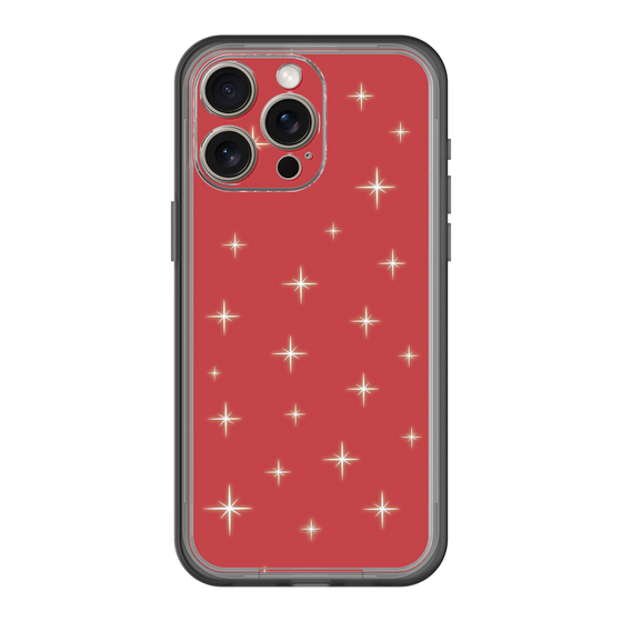 スリムプロテクションプレミアムケース［ Glitter - Red ］