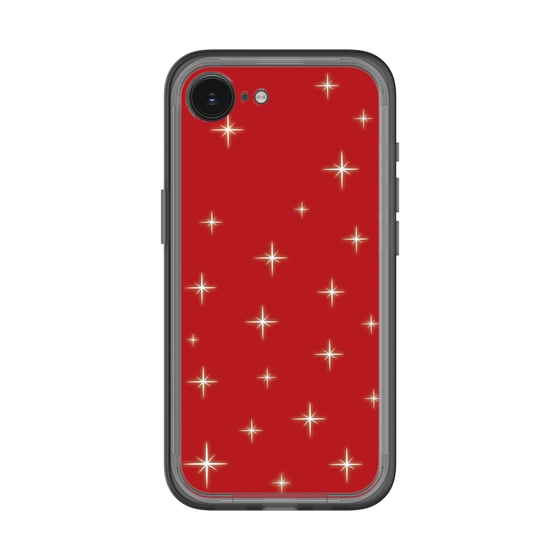 スリムプロテクションプレミアムケース［ Glitter - Red ］