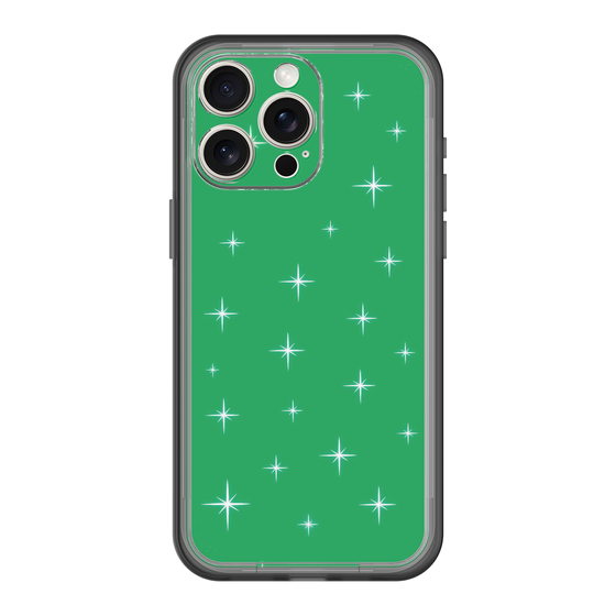 スリムプロテクションプレミアムケース［ Glitter - Green ］