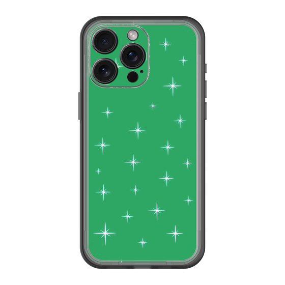 スリムプロテクションプレミアムケース［ Glitter - Green ］