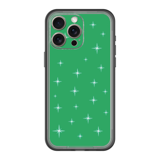 スリムプロテクションプレミアムケース［ Glitter - Green ］