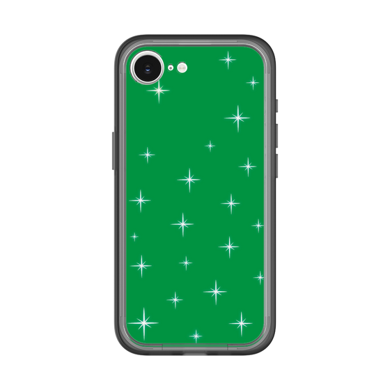 スリムプロテクションプレミアムケース［ Glitter - Green ］