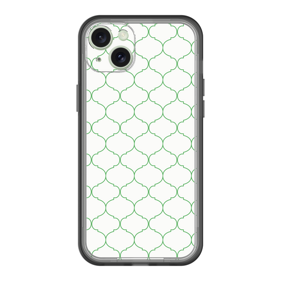 スリムプロテクションプレミアムケース［ Moroccan1 -Green ］