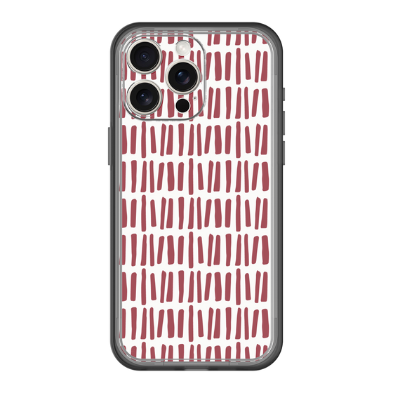 スリムプロテクションプレミアムケース［ Nordic - Red ］