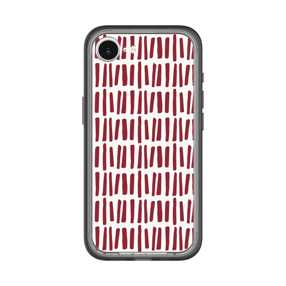 スリムプロテクションプレミアムケース［ Nordic - Red ］