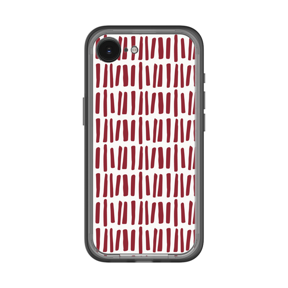 スリムプロテクションプレミアムケース［ Nordic - Red ］