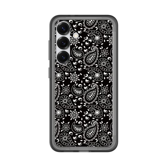 スリムプロテクションプレミアムケース［ ペイズリー - Black ］