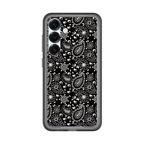 スリムプロテクションプレミアムケース［ ペイズリー - Black ］