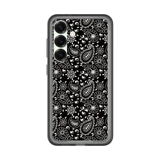 スリムプロテクションプレミアムケース［ ペイズリー - Black ］