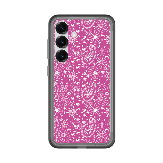 スリムプロテクションプレミアムケース［ ペイズリー - Pink ］