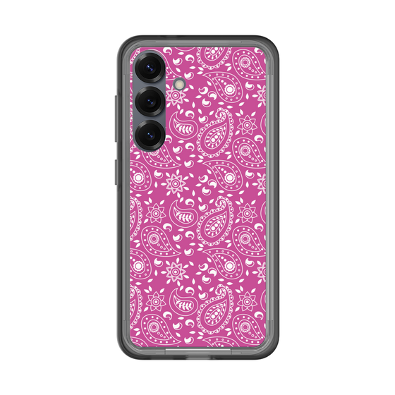 スリムプロテクションプレミアムケース［ ペイズリー - Pink ］