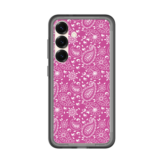 スリムプロテクションプレミアムケース［ ペイズリー - Pink ］