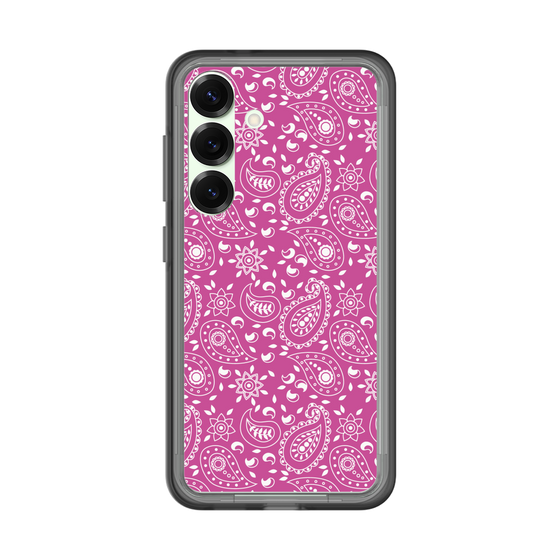 スリムプロテクションプレミアムケース［ ペイズリー - Pink ］