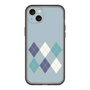 スリムプロテクションプレミアムケース［ Nordic Argyle - Blue ］